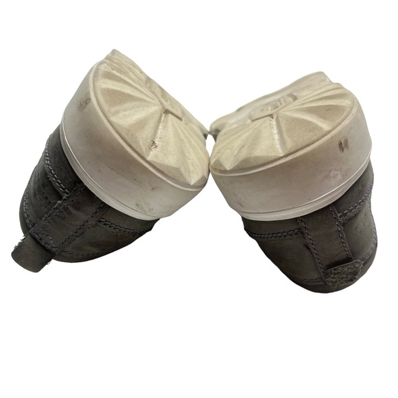 MERRELL TURBULENCE Smokey Gray Genuine Leather Loafers Slip On Casual Shoes sz 9 - Picture 16 of 16